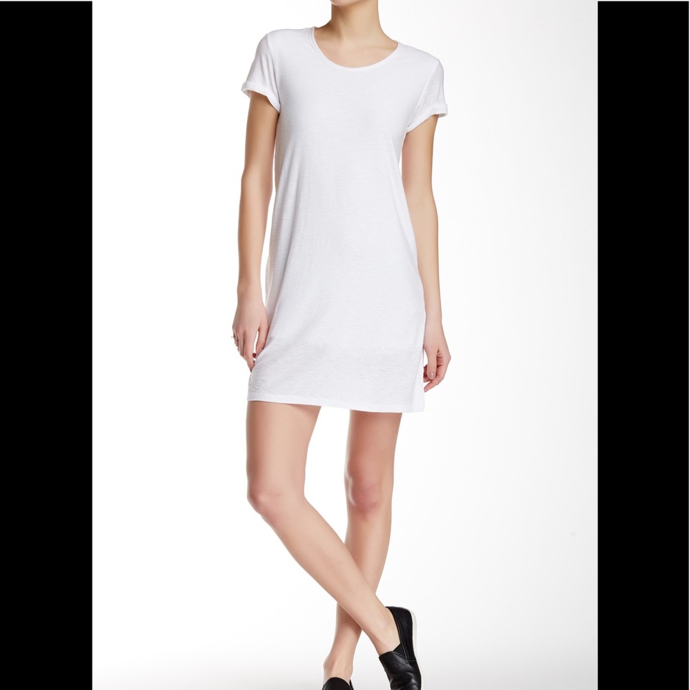 NWT James Perse Rolled Sleeve T-shirt Dress*